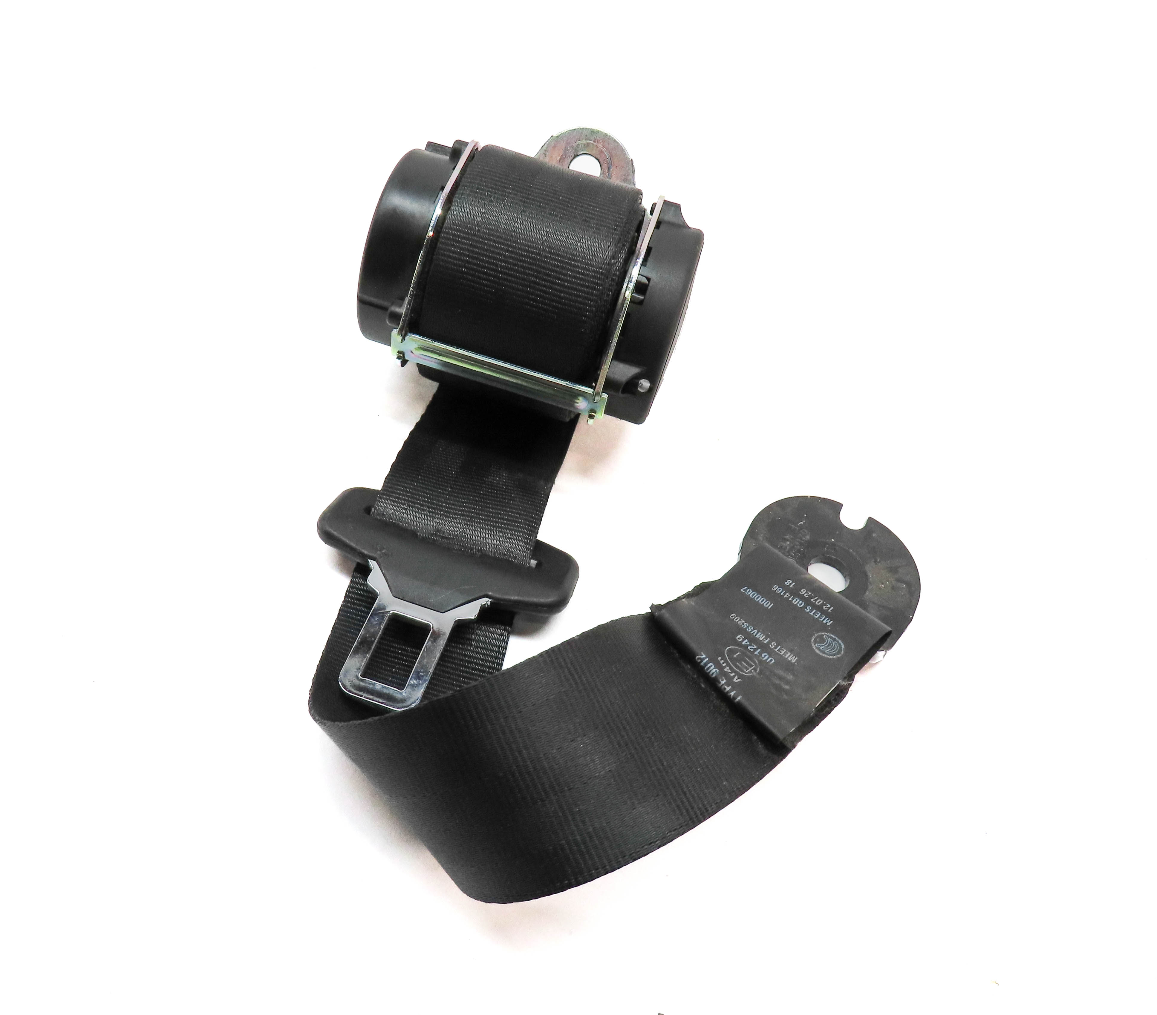 2013 RANGE ROVER EVOQUE (L538) REAR RIGHT SEAT BELT SEATBELT RETRACTOR (Black) — exact item pictured